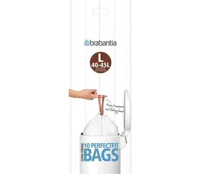 Brabantia PerfectFit Typ L Müllbeutel 40-45 L / einziehbar / 10 Beutel