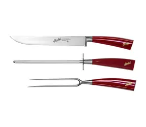 Berkel Elegance Messerset zum Backen rot / 3-tlg 