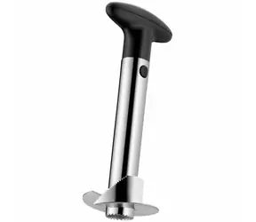 WMF Ananasschneider schwarz / Edelstahl 