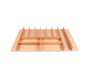 Elletipi Wood Line Sideboard für Schublade 90 cm MDF Buche