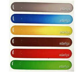 Elletipi Selbstklebende Etiketten zur Farbkennzeichnung von Mülltonnendeckeln für sortierten Abfall / Abverkauf