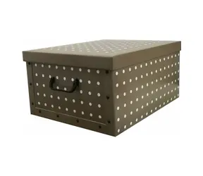 Compactor Rivoli 50 braun / Faltbox - Karton / 50 x 40 x H.25 cm