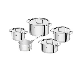 Zwilling Passion Topf-Set silber 5-tlg. / Edelstahl 