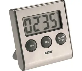 Gefu CONTARE Digitaler Küchentimer Silber