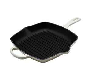 Le Creuset Signature Grillpfanne 26 cm beige