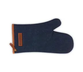 Le Creuset Backhandschuhe blau