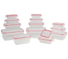 Classbach FHD 4009 Frischhaltedosen-Set 14-tlg. / 2x 2,6l & 4X 1l & 4X 0,4l & 4X 0,240l