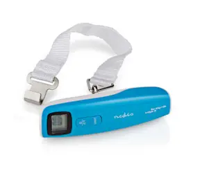Nedis Digitale Gepäckwaage / bis zu 50 kg 