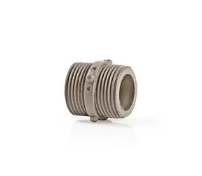 Nedis Schlauchkupplung grau / 3/4" / 3/4" / Kunststoff 