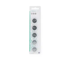 Nedis Lithium-Knopfzellenbatterie CR1632, 5 Stück / 3 V DC 