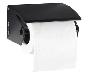 Rossignol Manga 58102 schwarz / Toilettenpapierhalter 