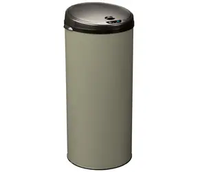 Rossignol Sensitive PLUS 90623 graugrün / Kontaktloser Abfalleimer / 45 L / RAL 7033