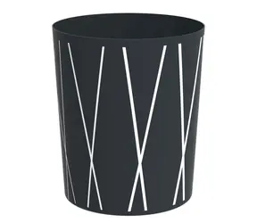 Rossignol Corbi 50028 schwarz / Abfalleimer für Papier / Kunststoff / 11 L