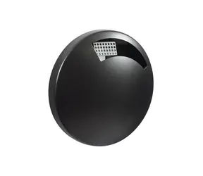 Rossignol DISCO dunkelgrau / runder Wandaschenbecher / Stahl / 1,5 L