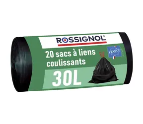 Rossignol Bags 99138 schwarz / Korbtaschen 30 L / VE 20 Stück / 23 µm