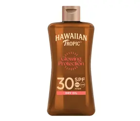 Hawaiian Tropic Glowing Protection Dry Oil SPF30 100ml / Trockenbräunungsöl / Reisegröße