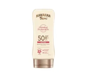 Hawaiian Tropic Glowing Protection Sonnenlotion LSF 50 170 ml / Sonnenschutzmittel