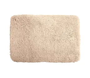 Spirella HIGHLAND Badematte Hochflor 60 x 90 cm beige / Mikrofaser 