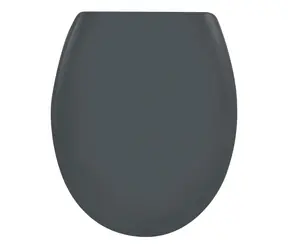 Spirella Easy CLIP Toilettensitz grau / Thermodur Duroplast