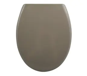 Spirella Easy CLIP WC-Sitz graubraun / Thermodur Duroplast