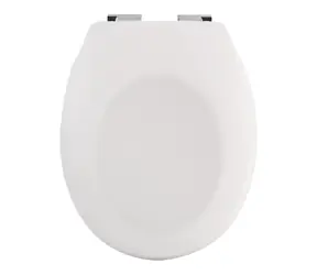 Spirella NEELA WC-Sitz mattweiß / Thermodur Duroplast / Chromscharniere