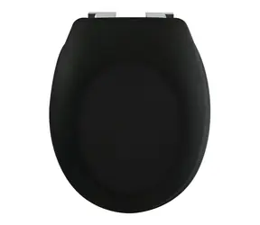 Spirella NEELA WC-Sitz mattschwarz / Soft-Close / Duroplast