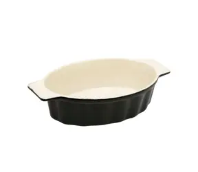 RESTO 96141 Ovale Auflaufform 26 x 16 x 6,3 cm (FORNAX)