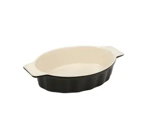 RESTO 96142 Ovale Auflaufform 32,2 x 20 x 6,8 cm (FORNAX)
