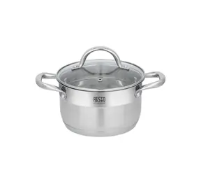 RESTO 92103 Topf mit Deckel 18 x 10,5 cm 2,7 l (RIGEL)
