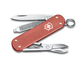 VICTORINOX Taschenmesser Classic SD Alox Stone Red / 58 mm / Limitierte Auflage 2025