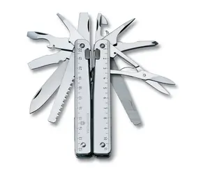 VICTORINOX SwissTool X Werkzeug + Lederetui mit Drehmechanismus