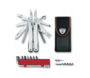 VICTORINOX Swiss Tool Spirit X PLUS Zange mit Ratsche im Nylonetui