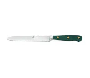 Wüsthof Classic Colour Wurstmesser 14 cm Frischer Rosmarin / Wellenklinge 