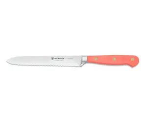 Wüsthof Classic Colour Wurstmesser 14 cm Peach / Wellenklinge