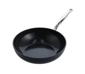 GreenPan Antihaft-Keramik-Wokpfanne Barcelona Pro 28 cm schwarz