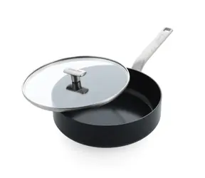 GreenPan Antihaft-Keramik-Bratpfanne mit Deckel Evolution 26 cm schwarz