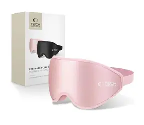 TECH-PROTECT Schlafmaske mit Augenschutz, babyrosa