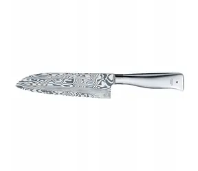 WMF Grand Gourmet Messer Damasteel 18 cm / Edelstahl / Länge 32 cm