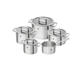 Zwilling Vitality Set mit 5 Töpfen / 1,5 l & 2 l & 3 l & 3,5 l & 6 l 
