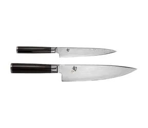 KAI Shun Classic DMS-220 Set mit 2 Messern / Universalmesser 15 cm und Kochmesser 20 cm