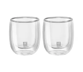 Zwilling Sorento 80 ml 2 Stück / Set mit 2 Espressogläsern / Borosilikat-Doppelglas