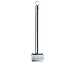 WMF Profi PLUS Fleischhammer 25 cm / Edelstahl / Aufhängeöse / Länge 25 cm / Durchmesser 3,8 cm