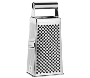 WMF Vierseitenreibe / 4 Reibmuster / 8 x 24 x 10,5 cm / Edelstahl