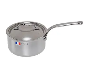 De Buyer Affinity Kasserolle mit Deckel 18 cm / 2,5 l / Edelstahl