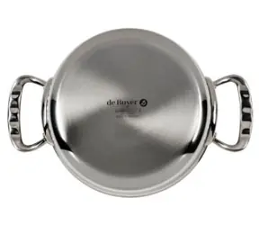 De Buyer Affinity Niedriger Topf mit Deckel 20 cm / 1,7 l / Edelstahl