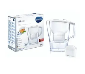 Brita Aluna weiß / Wasserfilterkanne / 2,4 l