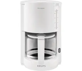 Krups F 309 01 / Filterkaffeemaschine / 1050 W / 1,25L / weiß