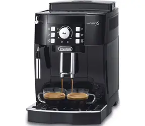 DeLonghi Magnifica S ECAM 21.117.B schwarz / Kaffeevollautomat / 1450 W / 15 bar / 1,8 l / Behälter 250 g 