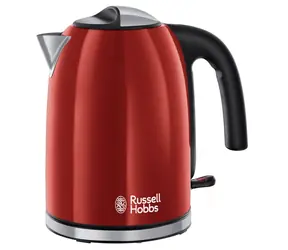 Russell Hobbs Colors Flame Red 20412-70 / Schnellkochtopf / 2400 W / 1,7 l / Edelstahl / rot