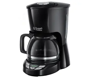 Russell Hobbs Textures PLUS 22620-56 / Filterkaffeemaschine / 1,25L Wasserkocher / schwarz